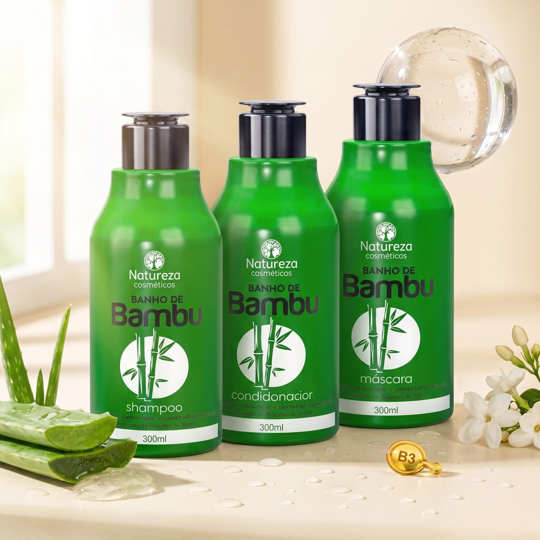 Natureza Mil Sabores Bamboo — шампунь, кондиционер, маска